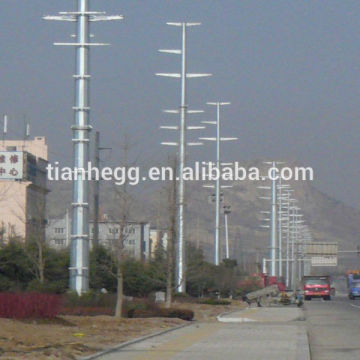 electrical steel power distribution tower,galvanized steel electric tower from China Manufacturer