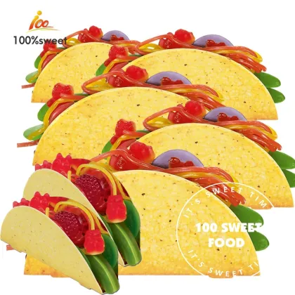 Private Label Mini Gummy Taco Candy