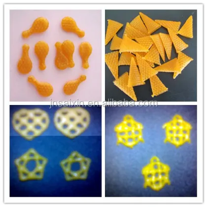 Bugles Onion Ring Snack Processing Line: 2D 3D Fried Snack Pellet Production Equipment