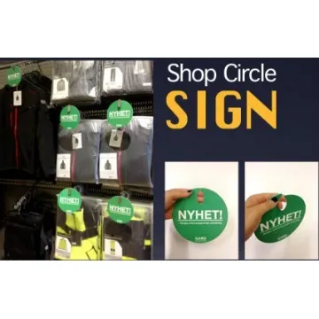 Shop Circle Sign