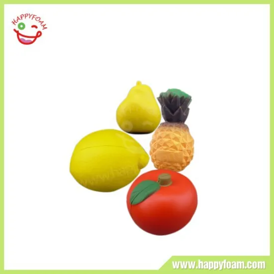 Anti PU Stress Ball pear/pineapple/lemon