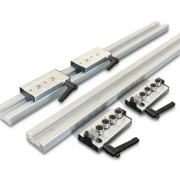 SGR10E Double Axis Linear Guide with SGB Locking Roller Slider Aluminum Rail Platform Track