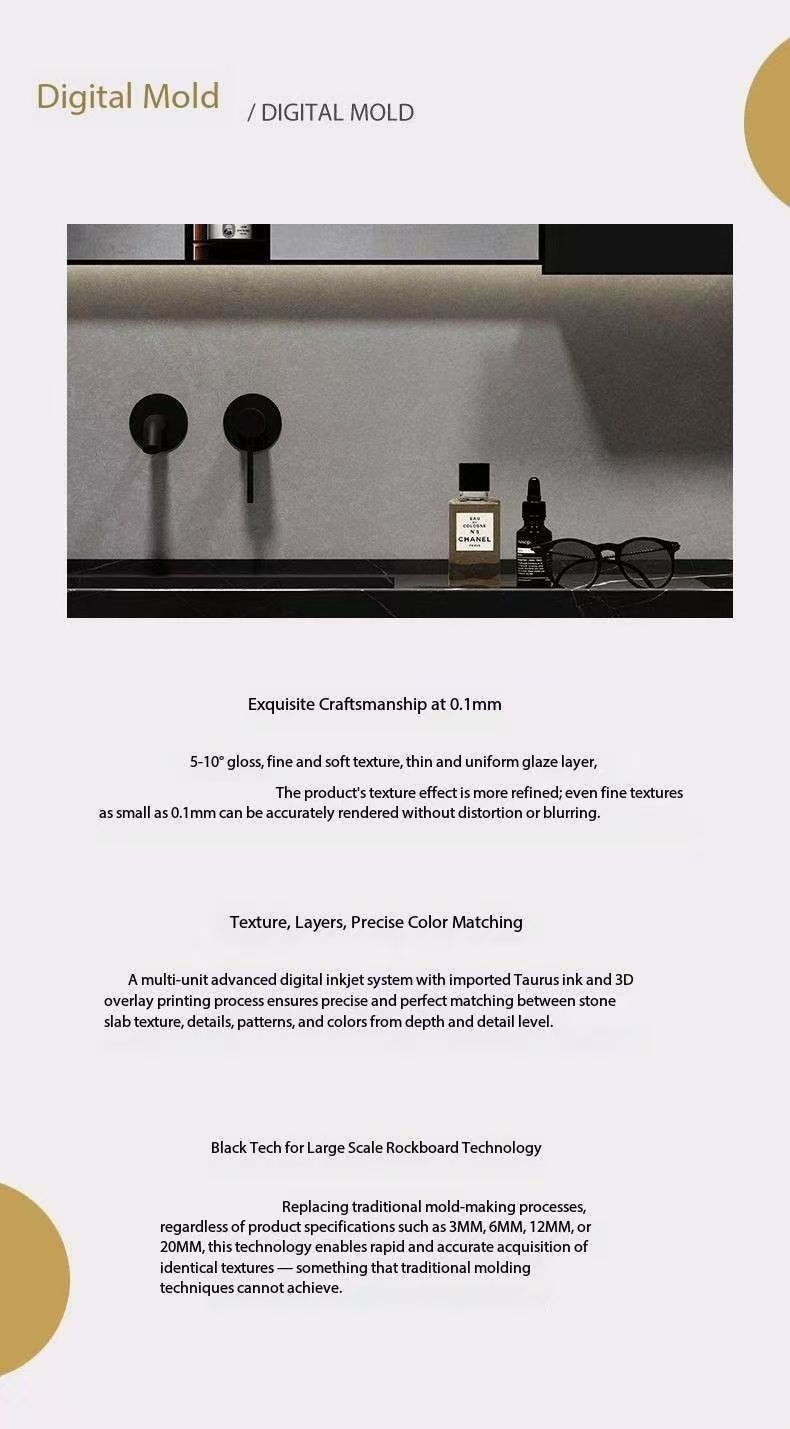 Light gray sintered stone slab