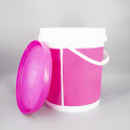 5 Gallon Plastic buckets with handle and lids