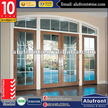 interior aluminum glass french door