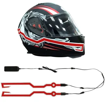 Hot Sales EL Helmet Tape LED Cycling Bike Motorcycle Strip Light
