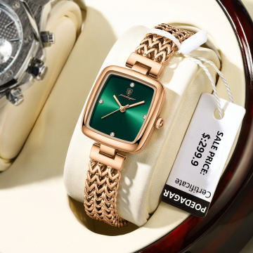 Brave Light Poedagar 768 Luxury Rose Gold Ladies Quartz Watch