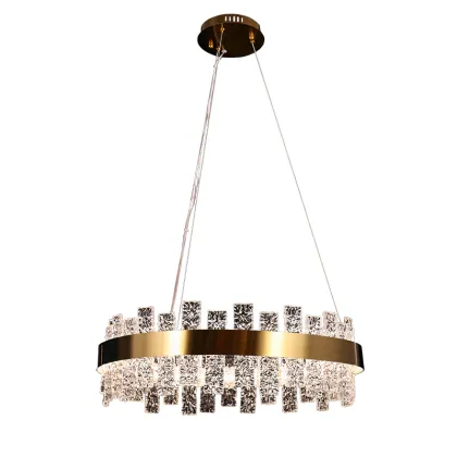 Modern Gold Glass LED Chandelier Designs