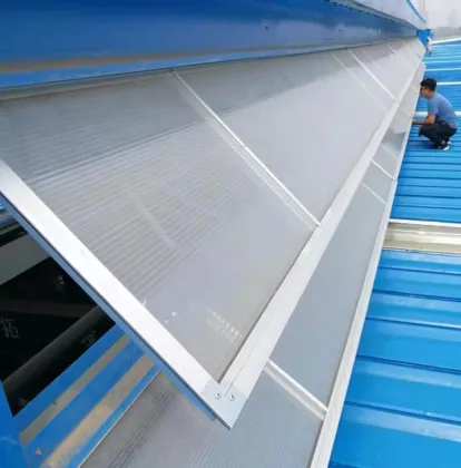 Custom Straight Triangular Smoke Exhaust Skylight Manufacturing Service