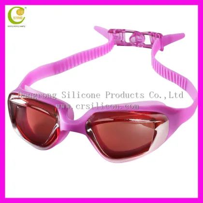 Fashion COOL silicon swimming googles /silicone swim glasses