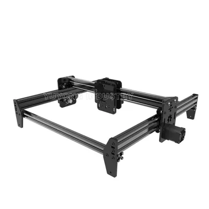 DIY ACRO Acrylic Plate Set: Comprehensive 11-Piece Kit for Custom ACRO System Assembly in Black