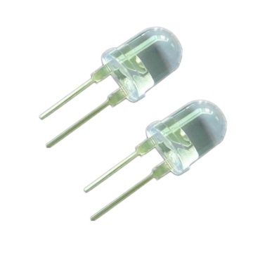 Rohs được chứng nhận T1 3/4 inch LED - 5 mm, 500Nm đến 550nm Series