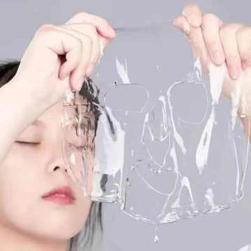 OEM Hydrogel Pack Gel di alghe Silkoollagen Deep Collagen Crystal Jelly Mask