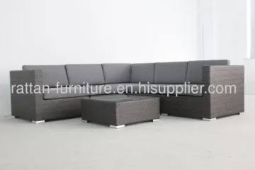 Garden Rattan Furniture Modern Sofa Set 