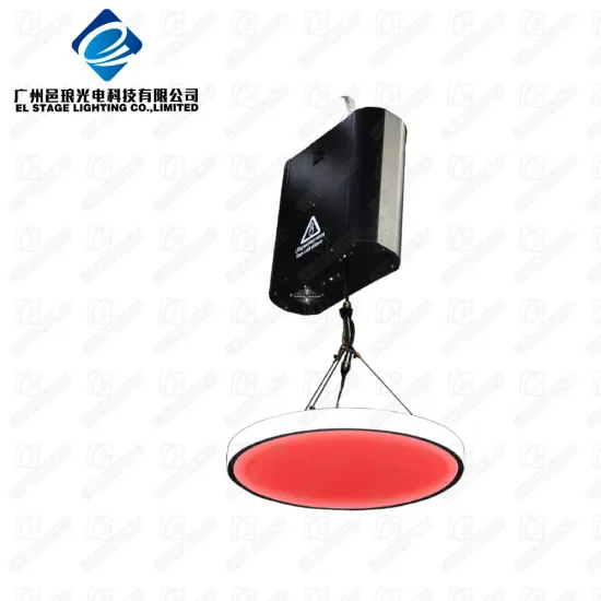 DMX Winch LED Kinetic Pixel Circle Lighting for Stage and Concert Performances