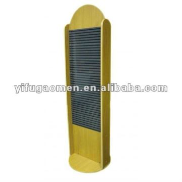 Wood Slatwall Spinner Rack for Travel Goods Accesories