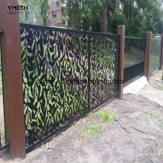 Customized Laser Cutting Aluminum Panels for Facade Decoration