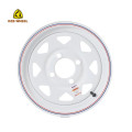 15 Inch Trailer Rim 6x139.7 White Steel Wheels