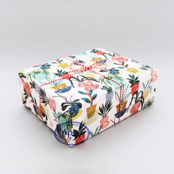 Wholesale Flower wrapping paper design yiwu gift paper