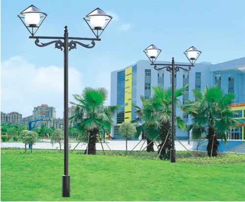 LED Iron Steel Garden Lamp