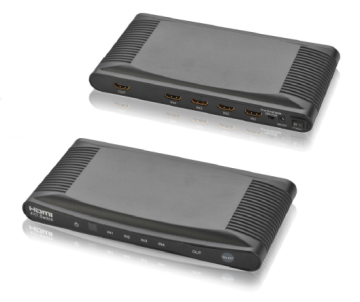 OEM supported HDMI Switch 4 IN 1 OUT 2 in 4 out hdmi switch splitter