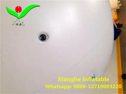 inflatable zeppelin helium white advertising balloon