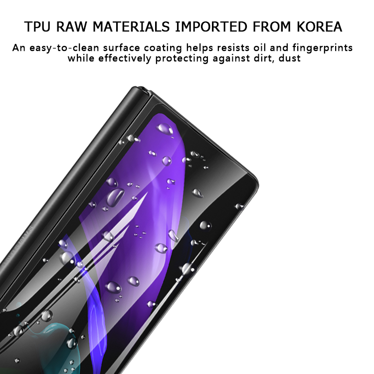 Oleophobic waterproof screen protector for Samsung Galaxy Z Fold2