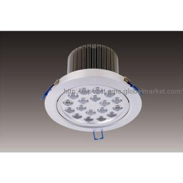 Powerful 18W LED Ceiling light, down light approved by CE/RoHS