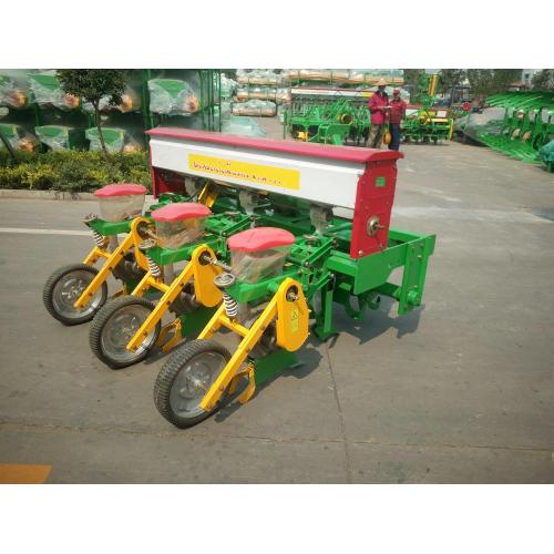 Crop sowing mechanical fertilizing planter with no-till