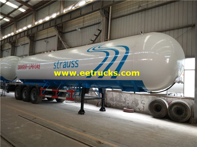 LPG Gas Delivery Semi-trailer