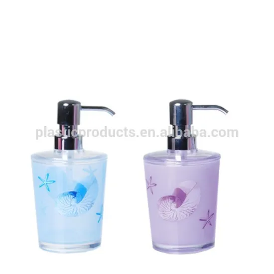 Fashional plastic lotion bottle soap dispenser