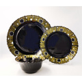 Black Opal Glod Floral Swin Dinard Set
