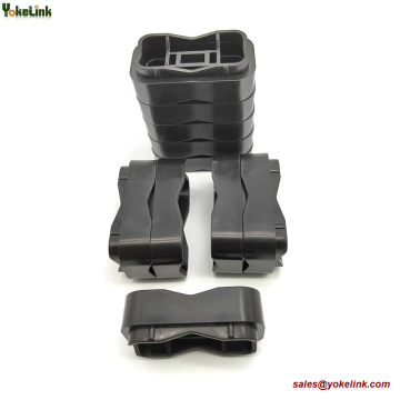 90 ° Spador de cable de correa acetal girada