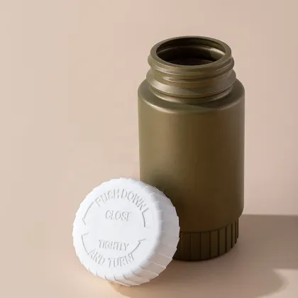 Plastic Health Product Bottles & Packaging for Vitamins and Calcium Tablets