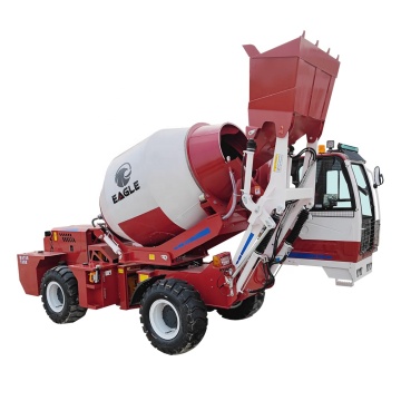 Camion per miscelatore in cemento mobile auto carico con scala - 3,5 m³