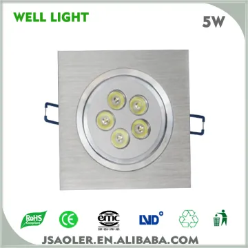 5W tetragonum LED Ceiling Lights modern bedroom furniture light