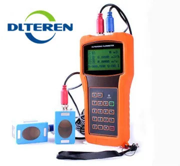 DLTEREN Portable Clamp-On Ultrasonic Flow Meter TUF-2000H