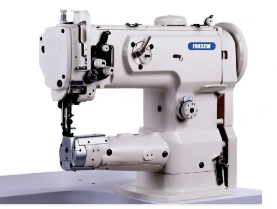 Single Needle Compound Feed Cylinder Bed Sewing Machine with Large Hook