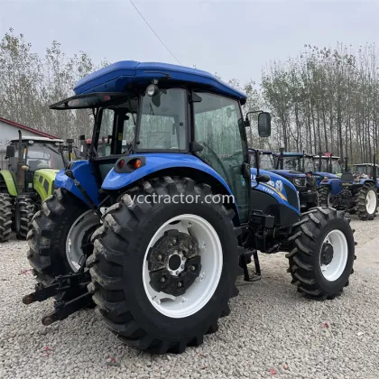 Used 110HP 4X4WD Tractors with Cabin for Agriculture - Holland