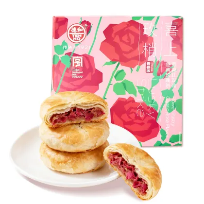 Double-petaled Red Rose Pie