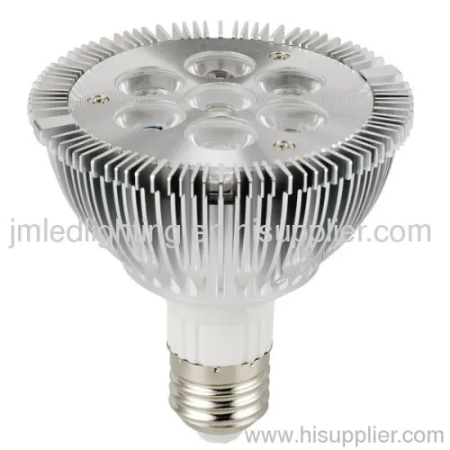 7x1w Par30 Led Lights Lamp 450lm Manufacturer 