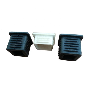 Nonstandard 25mm Square Tube Corrugated Plastic End Cap