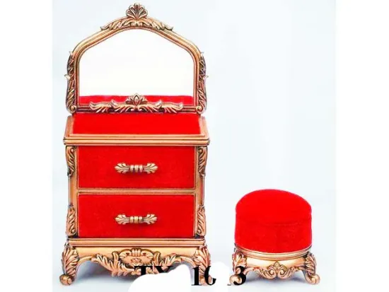VELVET DRESSER JEWEL BOX