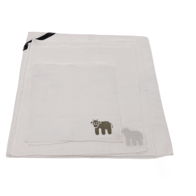 Absorbent bamboo cotton muslin cloth