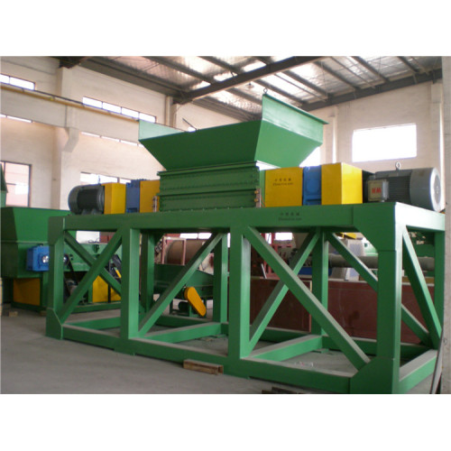 Big capacity Twin shaft shredder