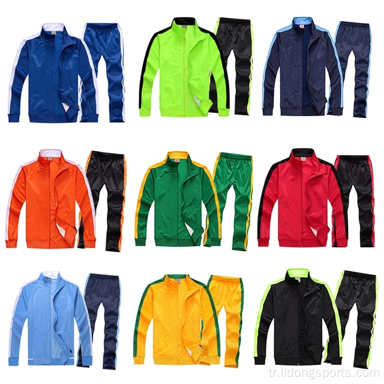 Özel Eğitim Jogging Wear Set Mens Sports Trachsuit