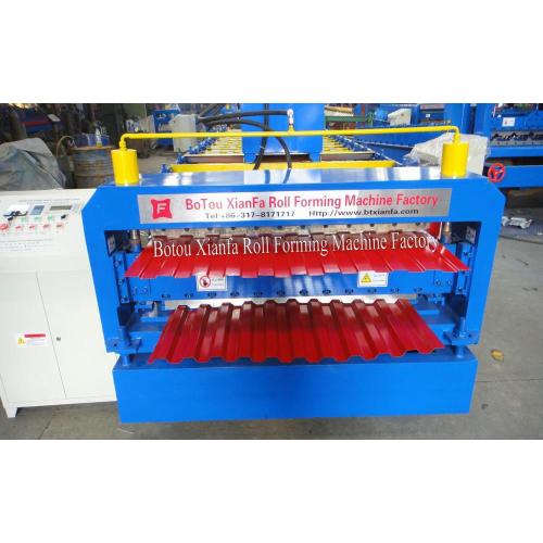 Double Layer Roll Forming Machine Russian style Double Deck roll forming machine Factory