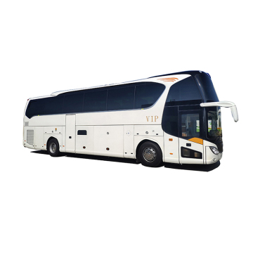 Chinese Luxury Bus for Sale: 1.5-Deck Model with 53 Seaters, Euro 5 Engine, Manual Transmission - Dimensions 12000x2550x3860mm