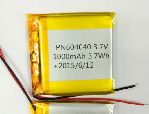 Rechargeable Lithium Batteries 1000mAh (LP4x4T6)