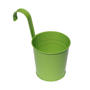 Best Price Green Round Metal Outdoor Flower Pot